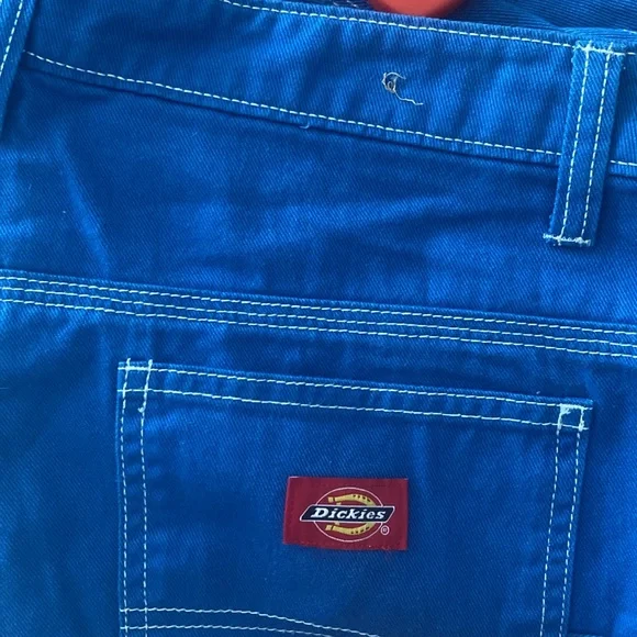 New without tags Dickies royal blue pocketed contrast stitching pants 11/30 - Picture 4 of 8